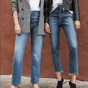 AGOLDE Riley High Rise